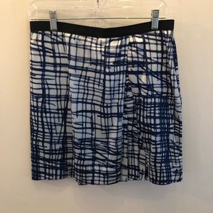 NWT BCBG MaxAzria Shadow Line Silk Skirt